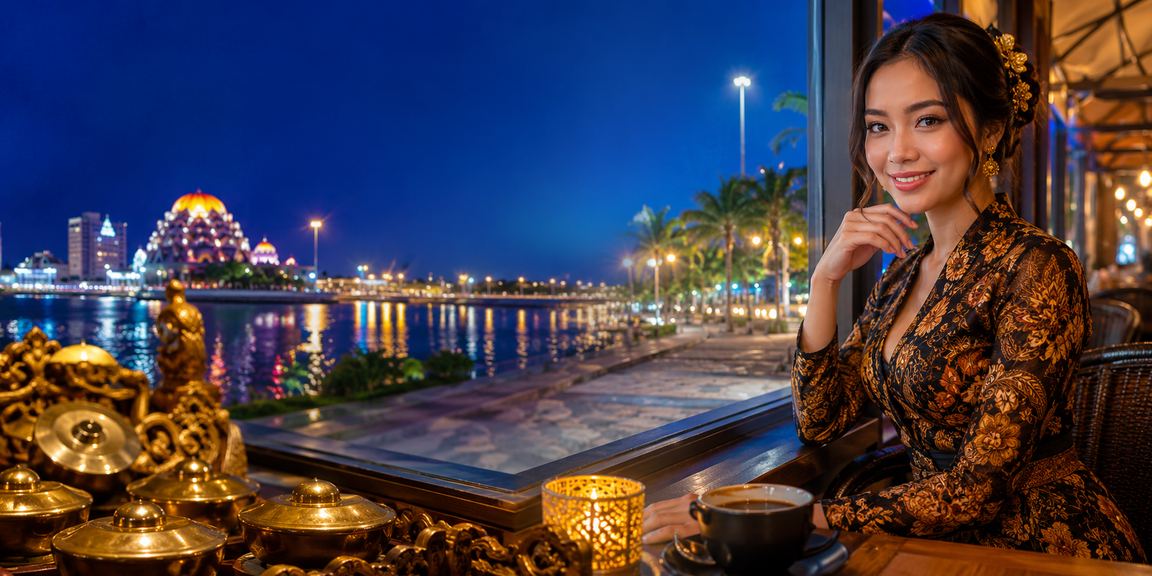 Pengguna mio777 melakukan deposit bonus sambil minum kopi
